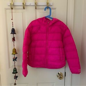 GAP Kids Pink Puffer Jacket